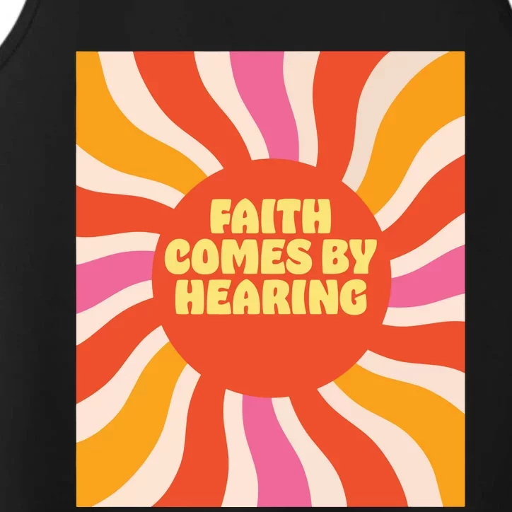 Faith Comes By Hearing Performance Tank