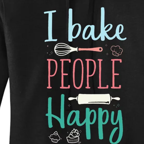 Funny Cookie Baking Love Baker Lover Best Baking Women's Pullover Hoodie