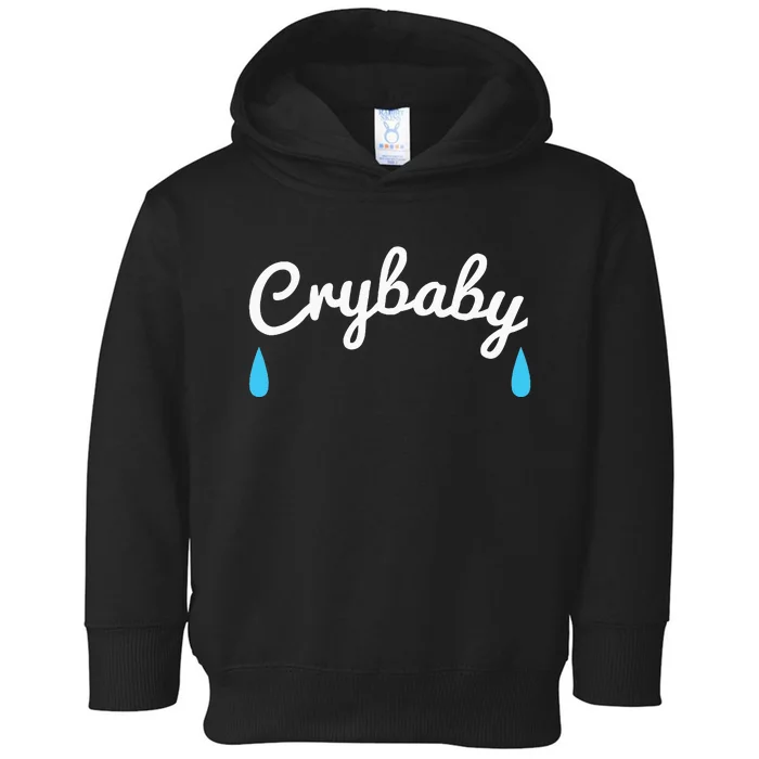 Funny Cry Baby Toddler Hoodie