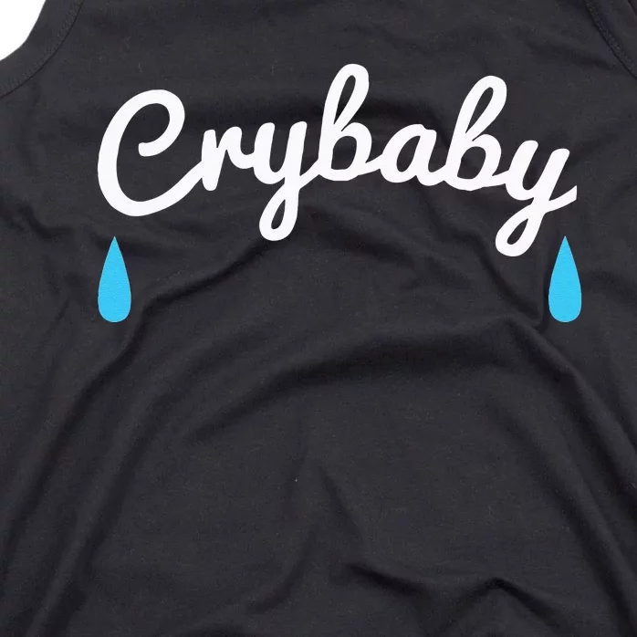 Funny Cry Baby Tank Top