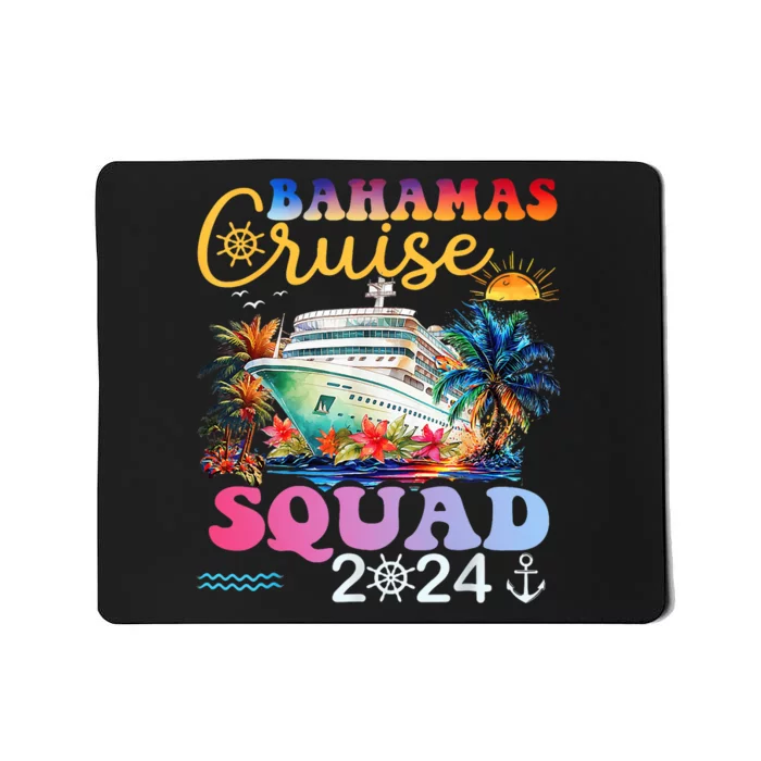 Family Cruise Bahamas 2024 Summer Matching Vacation 2024 Mousepad