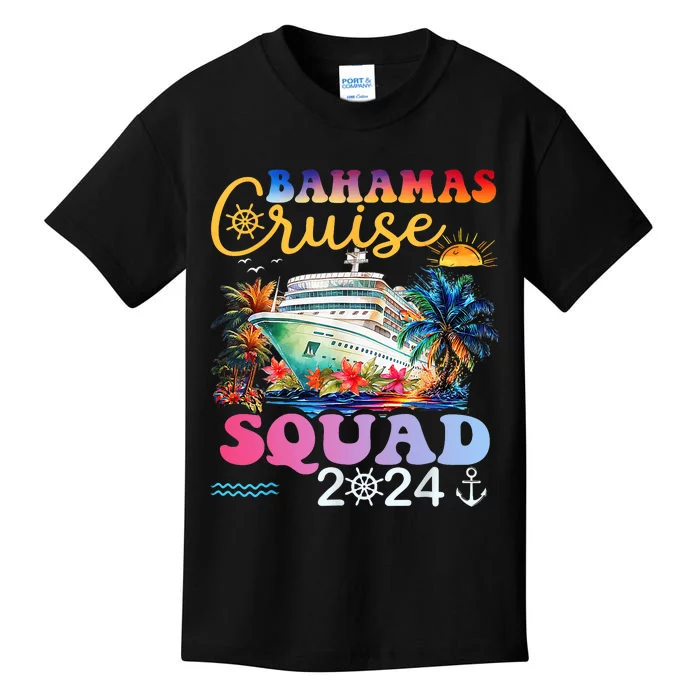 Family Cruise Bahamas 2024 Summer Matching Vacation 2024 Kids T-Shirt