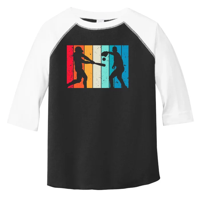 funny Cool Baseball Art For Baseball Player Toddler Fine Jersey T-Shirt