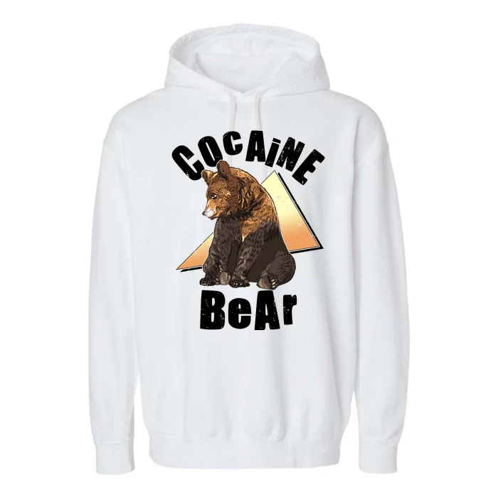 Funny Cocaine Bear Garment-Dyed Fleece Hoodie