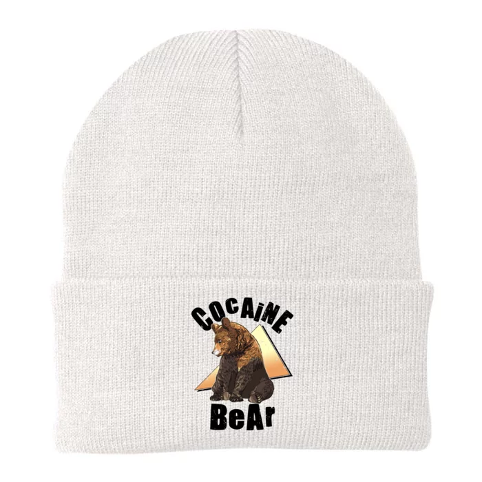 Funny Cocaine Bear Knit Cap Winter Beanie