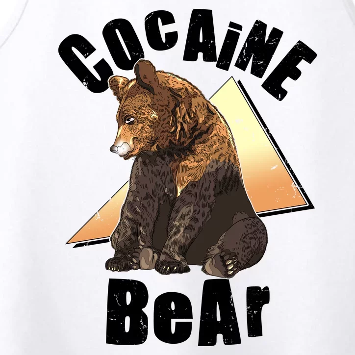 Funny Cocaine Bear Performance Tank