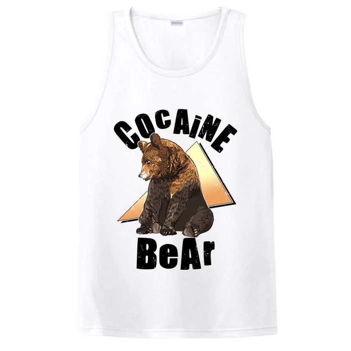 Funny Cocaine Bear Performance Tank