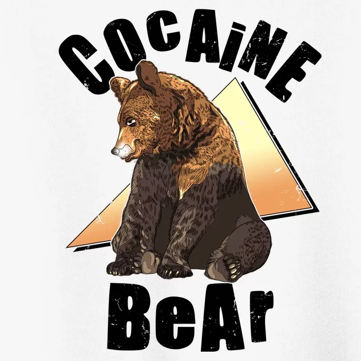 Funny Cocaine Bear Toddler T-Shirt