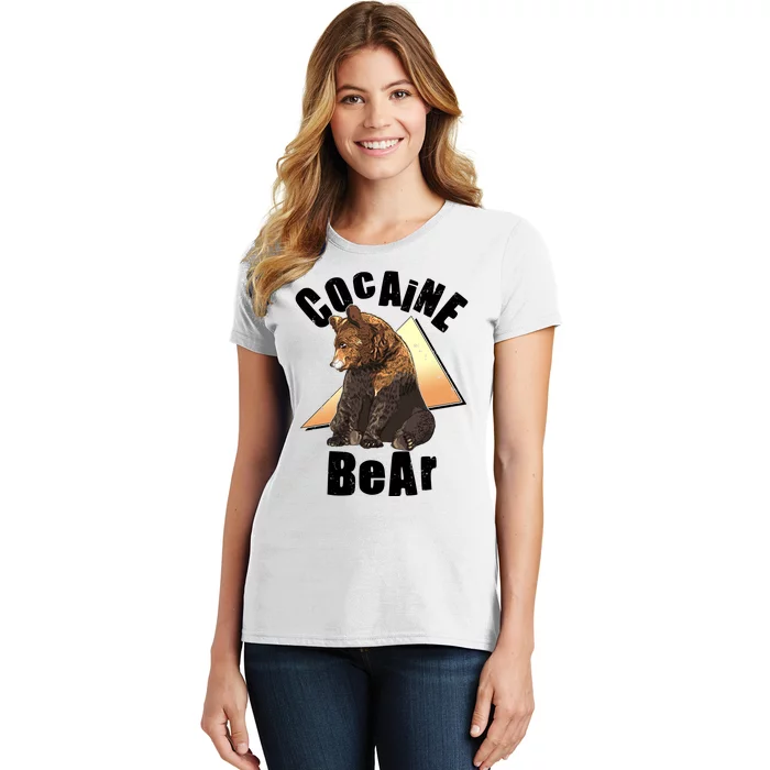 Funny Cocaine Bear Women's T-Shirt