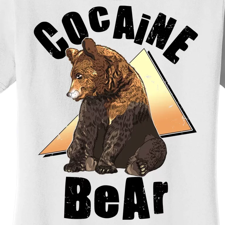 Funny Cocaine Bear Women's T-Shirt