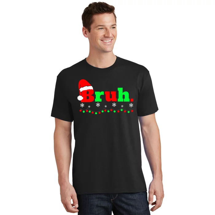 Funny Christmas Bruh T-Shirt