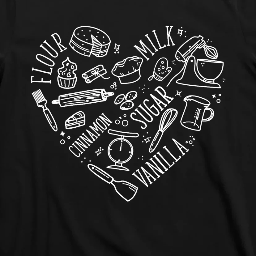 Funny Cookie Baking Love Baker Lover Best Baking T-Shirt