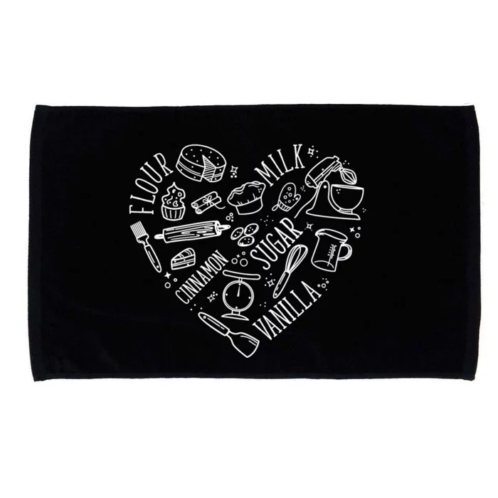 Funny Cookie Baking Love Baker Lover Best Baking Microfiber Hand Towel