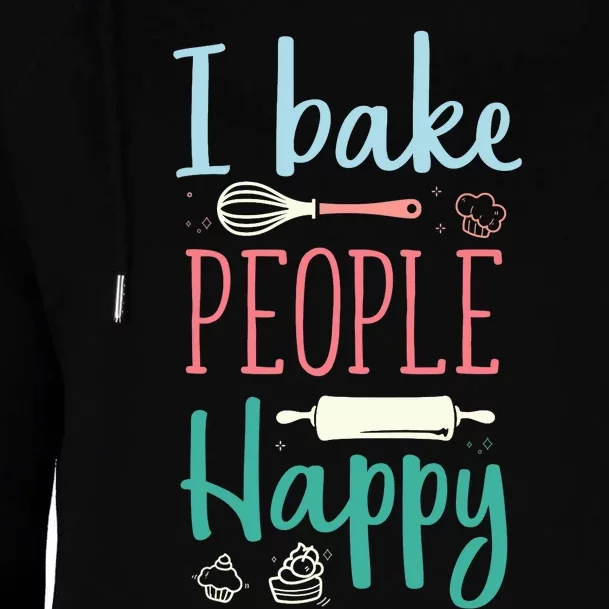 Funny Cookie Baking Love Baker Lover Best Baking Womens Funnel Neck Pullover Hood