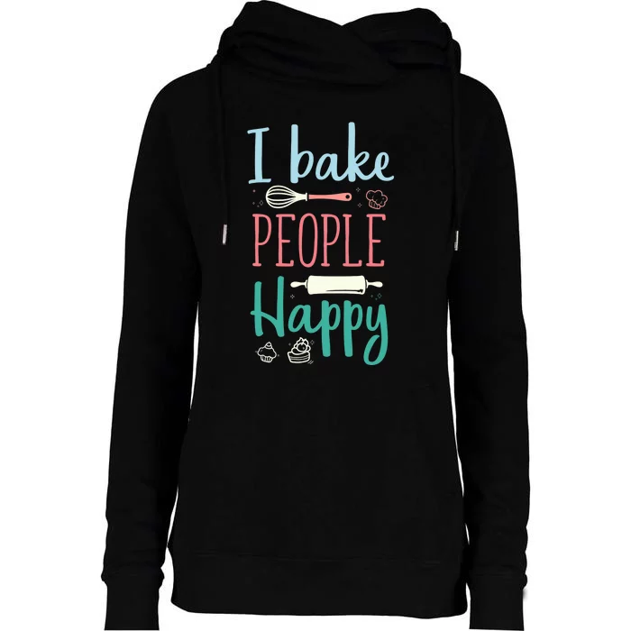 Funny Cookie Baking Love Baker Lover Best Baking Womens Funnel Neck Pullover Hood