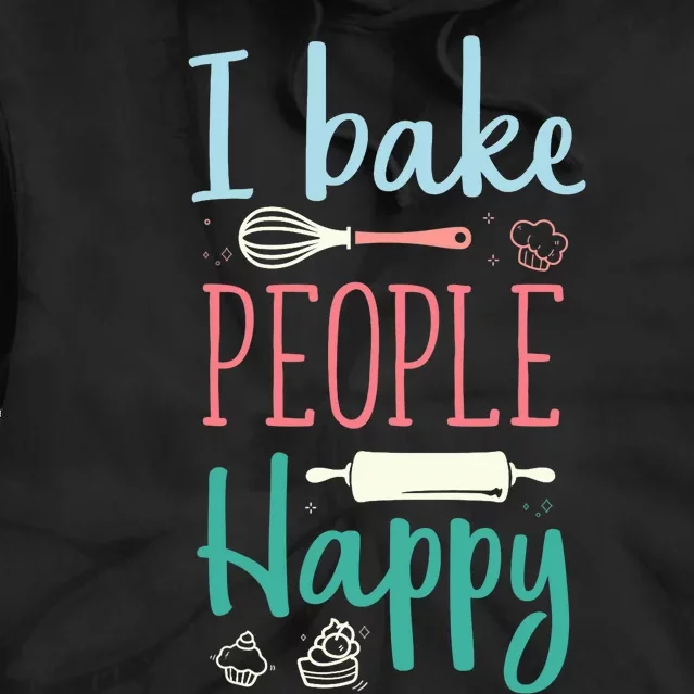 Funny Cookie Baking Love Baker Lover Best Baking Tie Dye Hoodie