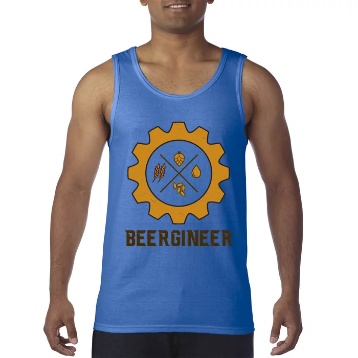 Funny Craft Beer Brewgineer For Brewer Home Brewing Lover Cute Gift Tank Top