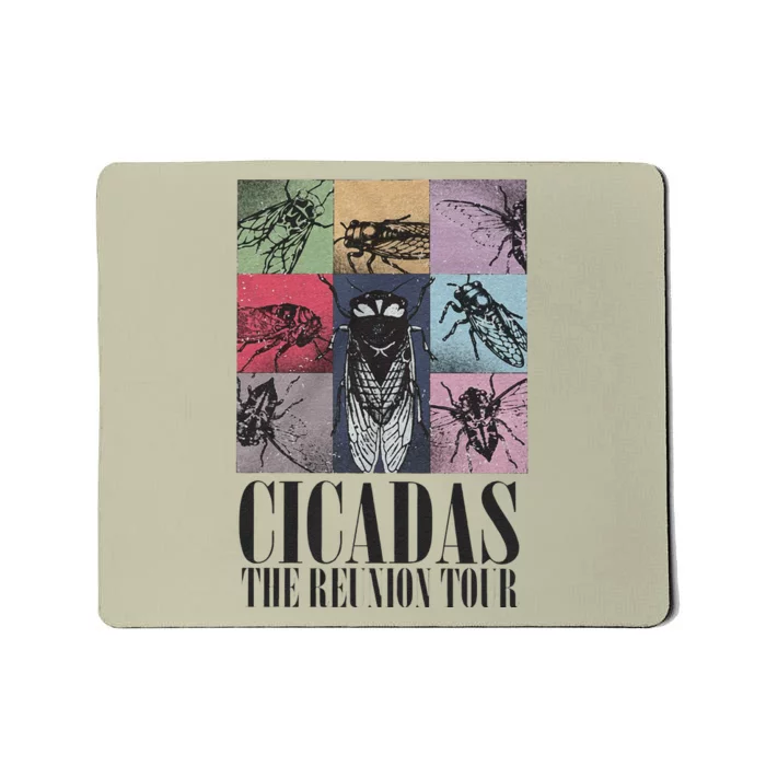 Funny Cicada Concert Eras Reunion Mousepad