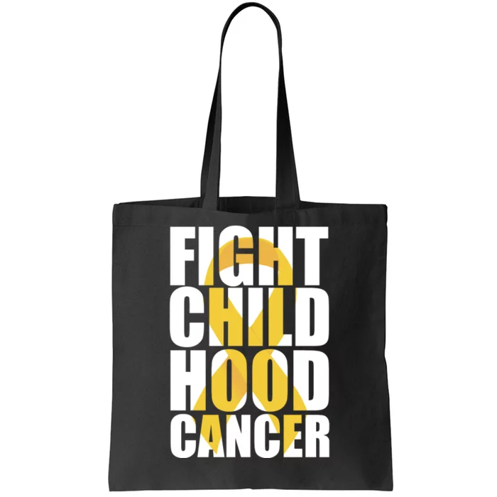 Fight Childhood Cancer Awareness Tote Bag