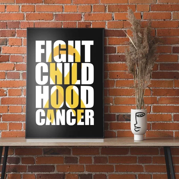 Fight Childhood Cancer Awareness Poster