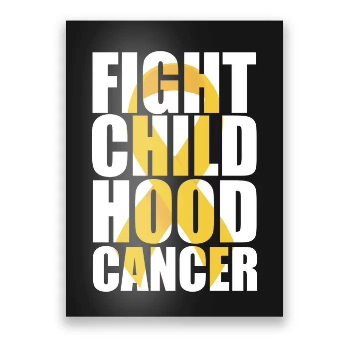 Fight Childhood Cancer Awareness Poster