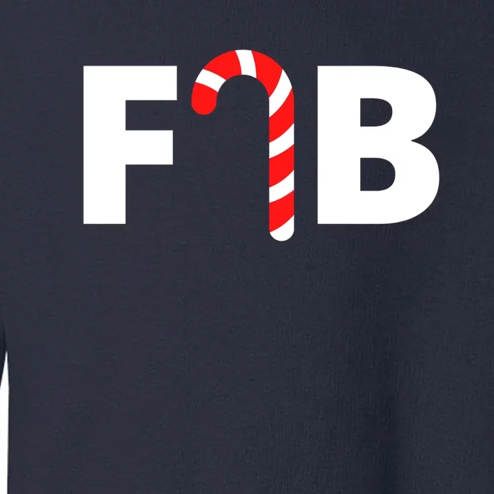 FJB Candy Cane Christmas Toddler Sweatshirt