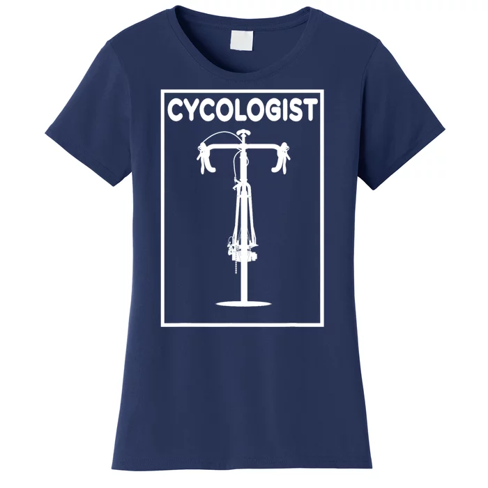 Funny Cycologist Cyclist Bike Lover Biking Cycling Gift Women's T-Shirt