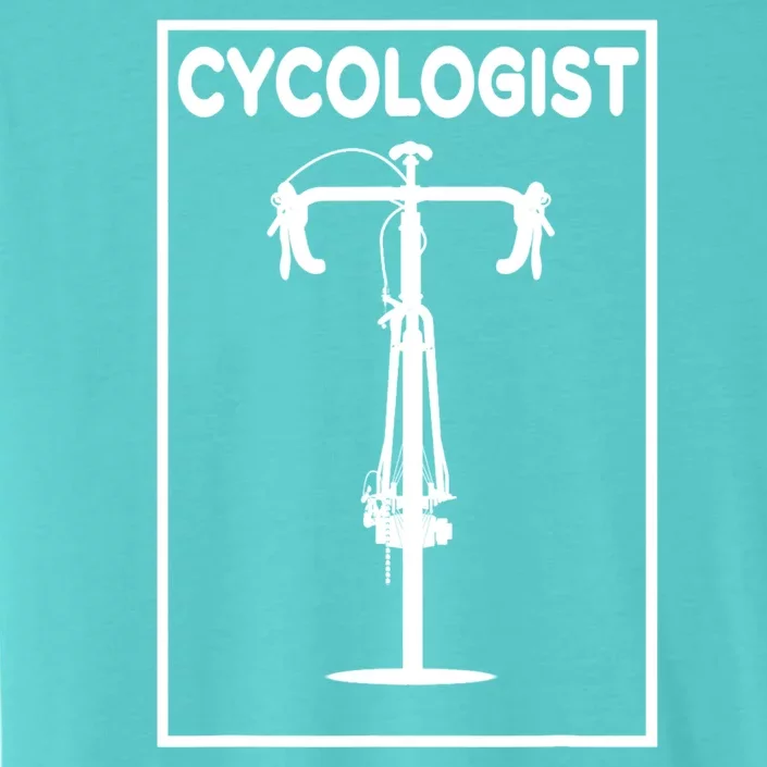 Funny Cycologist Cyclist Bike Lover Biking Cycling Gift ChromaSoft Performance T-Shirt