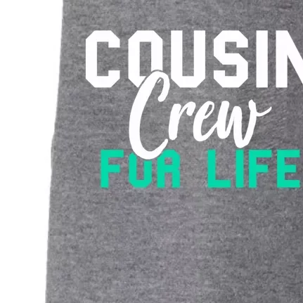 Funny Cousin Crew Big Cousin Crew For Life Big Cousin Crew Gift Doggie 3-End Fleece Hoodie