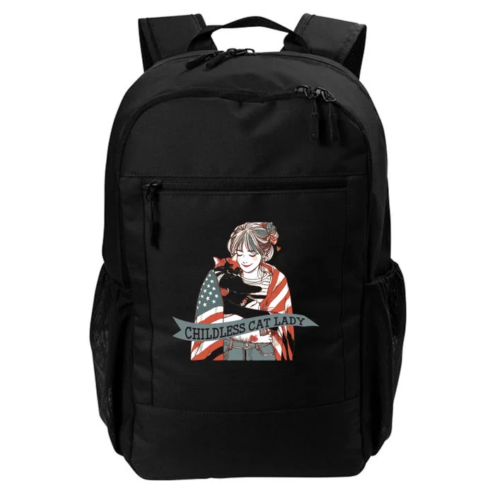 Funny Childless Cat Lady Graphic Daily Commute Backpack