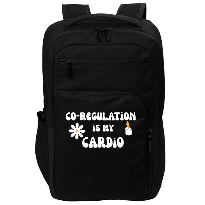 Flower Candle Co Regulation Is My Cardio Impact Tech Backpack