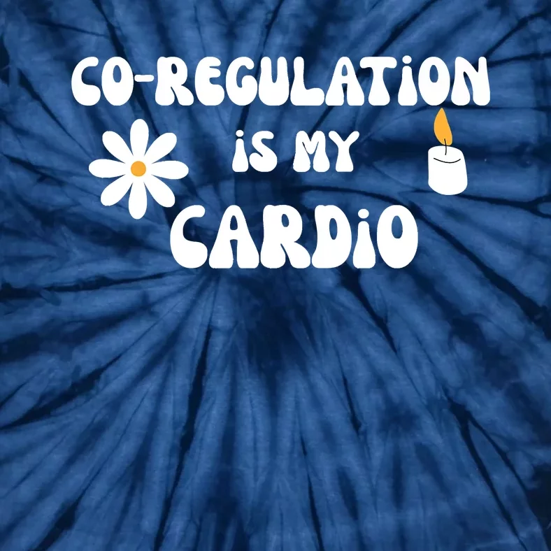 Flower Candle Co Regulation Is My Cardio Tie-Dye T-Shirt