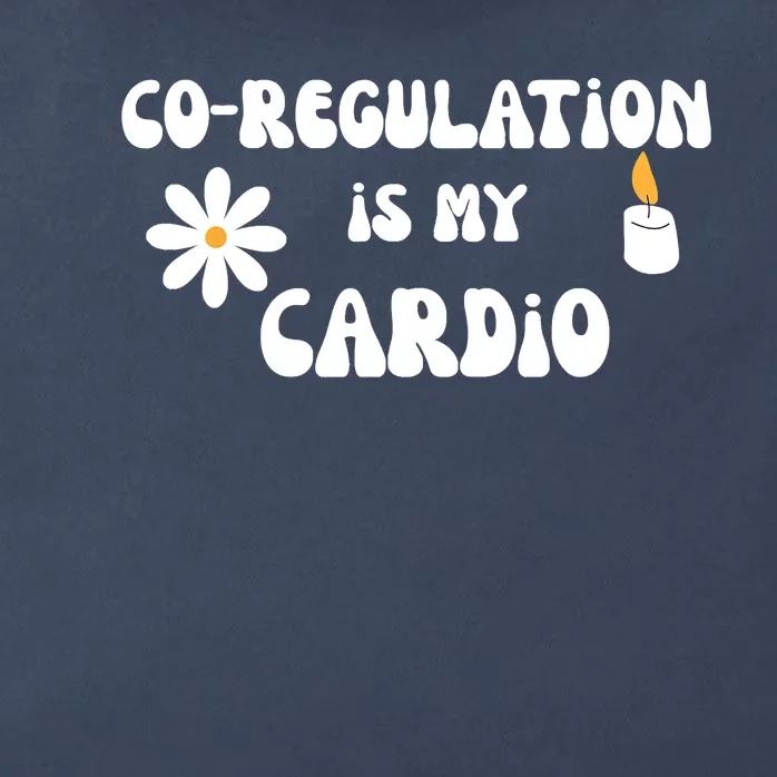 Flower Candle Co Regulation Is My Cardio Zip Tote Bag