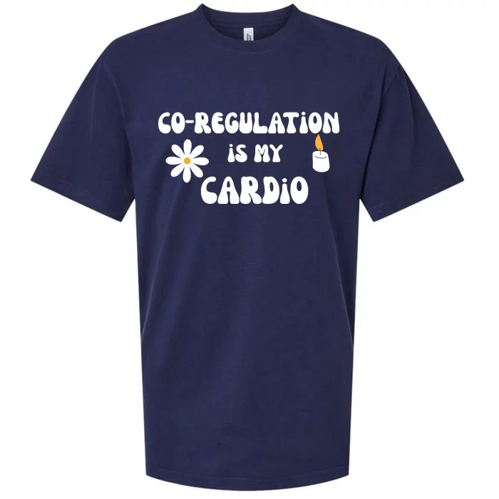 Flower Candle Co Regulation Is My Cardio Sueded Cloud Jersey T-Shirt