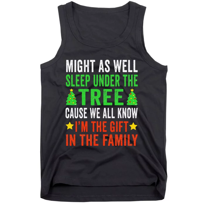 Funny Christmas Christmas Pajamas Gift Tank Top