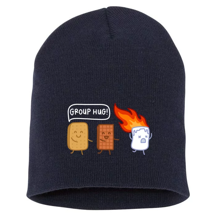 Funny Camping, Camping Lover, Outdoor Camping Short Acrylic Beanie