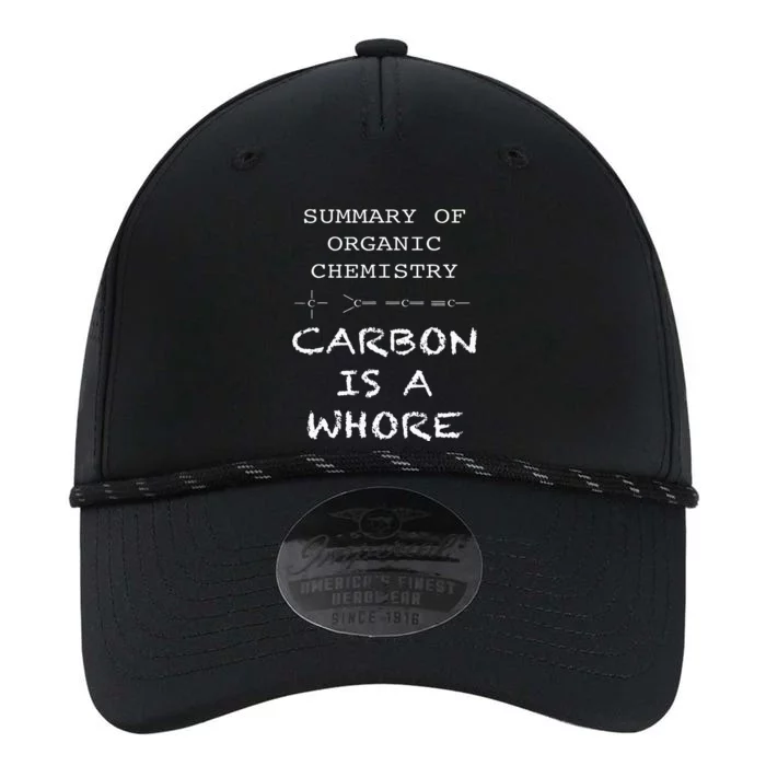 Funny Chemistry Carbon Is A Whore Funny Nerd Chemistry Performance The Dyno Cap