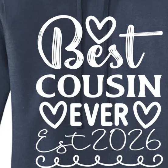 Funny Cousin Crew Matching Fam Best Cousin Since 2026 Family Gift Women's Pullover Hoodie