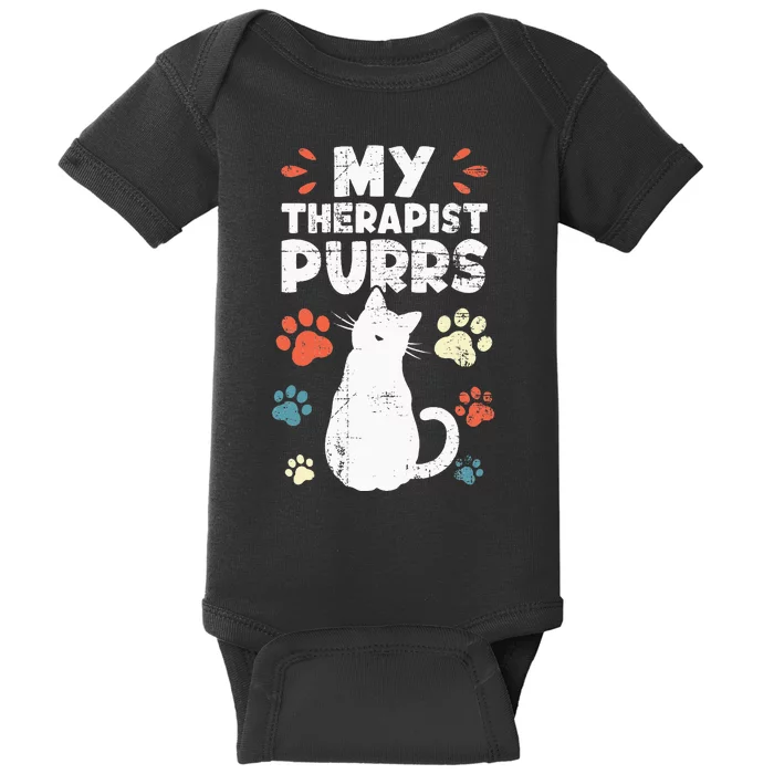 Funny Cat Cat Lover Cat Mom Cat Dad Cat Baby Bodysuit