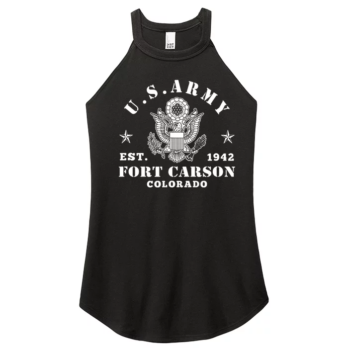 Fort Carson Colorado Women’s Perfect Tri Rocker Tank