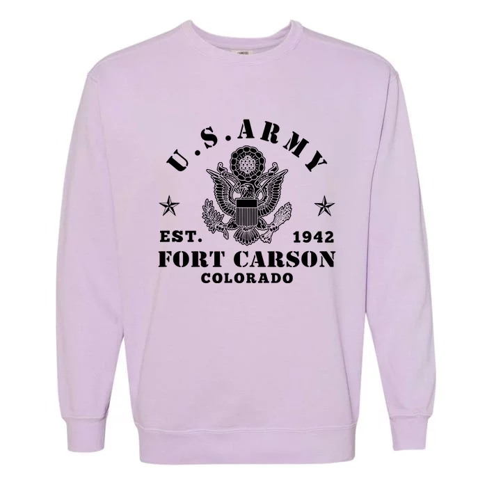 Fort Carson Colorado Garment-Dyed Sweatshirt