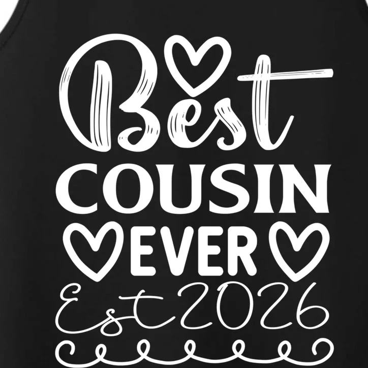 Funny Cousin Crew Matching Fam Best Cousin Since 2026 Family Great Gift Performance Tank