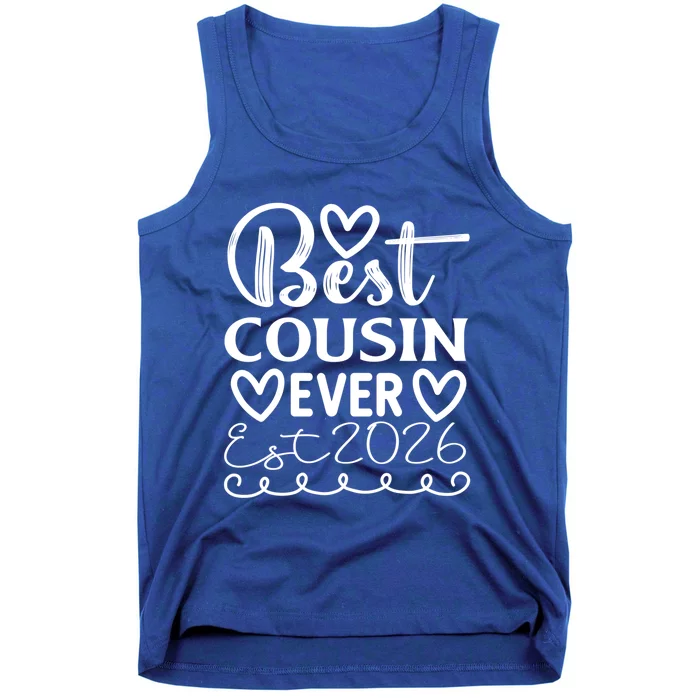 Funny Cousin Crew Matching Fam Best Cousin Since 2026 Family Great Gift Tank Top