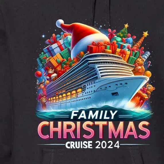 Family Christmas Cruise 2024 Family Matching Merry Christmas Premium Hoodie