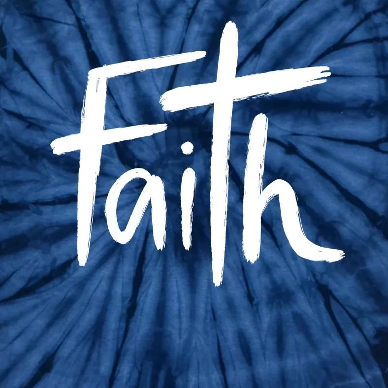 Faith Cross Christianity Tie-Dye T-Shirt