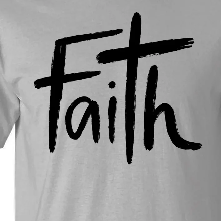 Faith Cross Christianity Tall T-Shirt