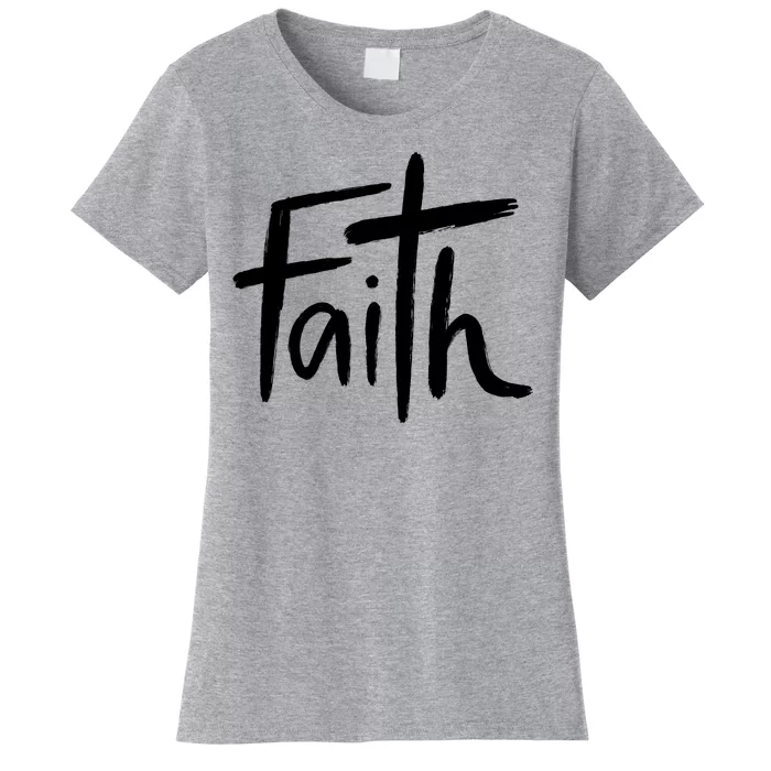 Faith Cross Christianity Women's T-Shirt