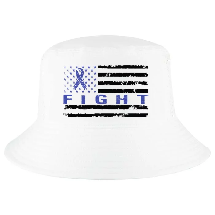 Fight Colon Cancer Awareness T Cool Comfort Performance Bucket Hat