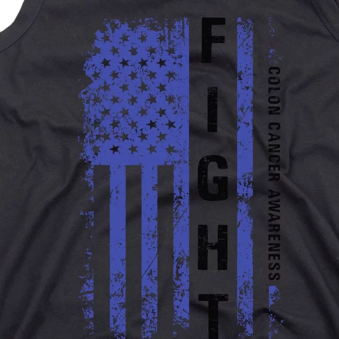 Fight Colon Cancer Awareness T Tank Top