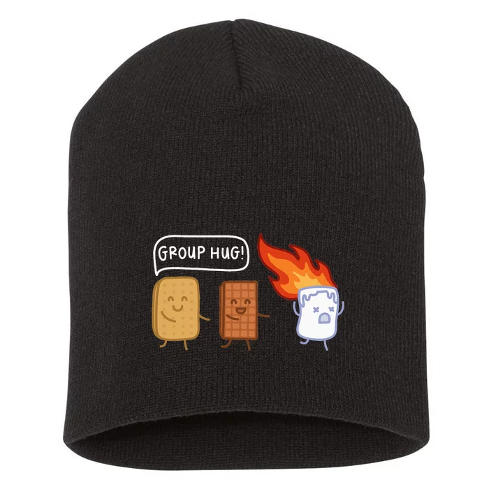 Funny Camping Camping Camper Camping Short Acrylic Beanie